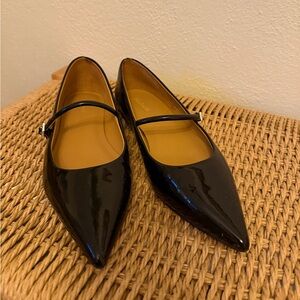 Elegant Black Mary Jane Flats